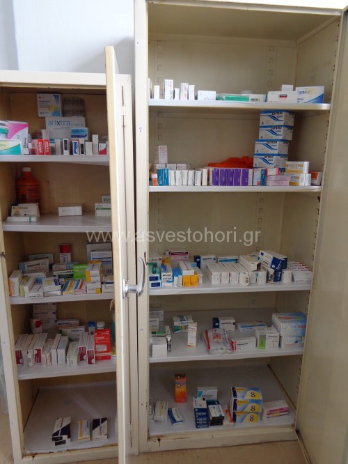Εκατοντάδες φάρμακα έχουν συγκεντρωθεί στο Κοινωνικό Φαρμακείο Ασβεστοχωρίου και προσφέρονται σε όσους τα έχουν ανάγκη